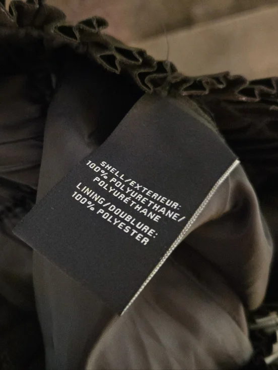 bagatelle collection Black Pleated Faux Leather skirt - Picture 7 of 7